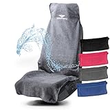 Walser Sitzaufleger Multicover, universal Auto-Sitzauflage, waschbarer Autositz-Überwurf grau