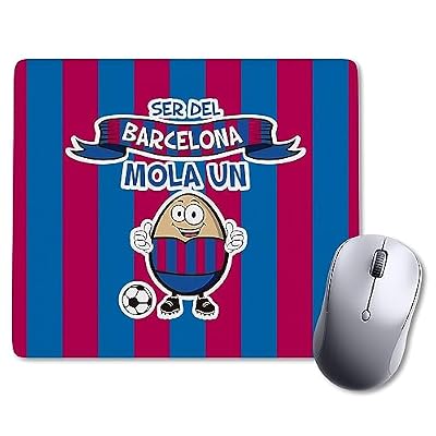 Alfombrilla de Raton para Ordenador. Regalo Original y Divertido para Aficionados al Futbol. Personalizado. Ser del Barcelona Mola un Huevo. | Ya disponible en tu tienda friki favorita! En mundofriki.es! Alfombrilla de Raton para Ordenador. Regalo Original y Divertido para Aficionados al Futbol. Personalizado. Ser del Barcelona Mola un Huevo. | Ya disponible en tu tienda friki favorita! En mundofriki.es!