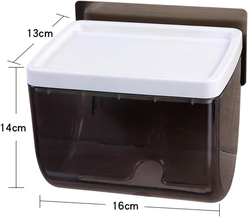 Toilet Paper Box, Bathroom Waterproof Wall-Mounted Paper Towel Rack, Kitchen Napkin Storage