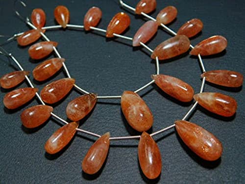 Pierre de soleil briolette longue LKBEADS pour un cadeau unique