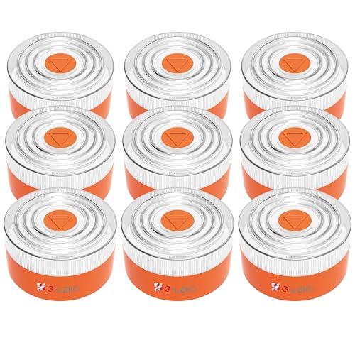 HIBRON G-LEKO Luz Emergencia BalizaV16 Homologada DGT con Geolocalización, Baliza Coche Conectada DGT 3.0, Datos Incluidos hasta 12/2038, Pack 9 Unidades