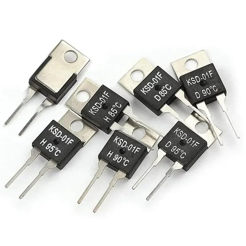 KSD-01F Temperature Switches Normally Closed D 5Pcs(115C)