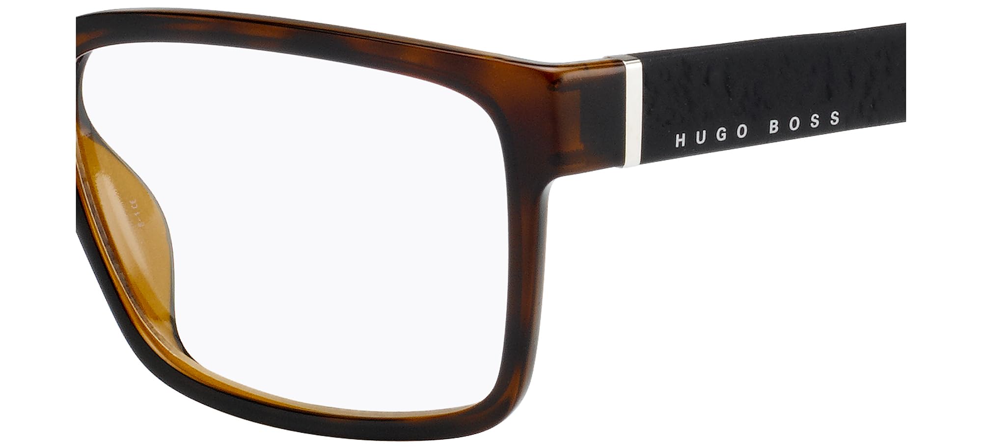 Hugo Boss Boss 0831/it Z2I/17 HAVANA BLACK Eyewear Men's Acetate, Standard, 55