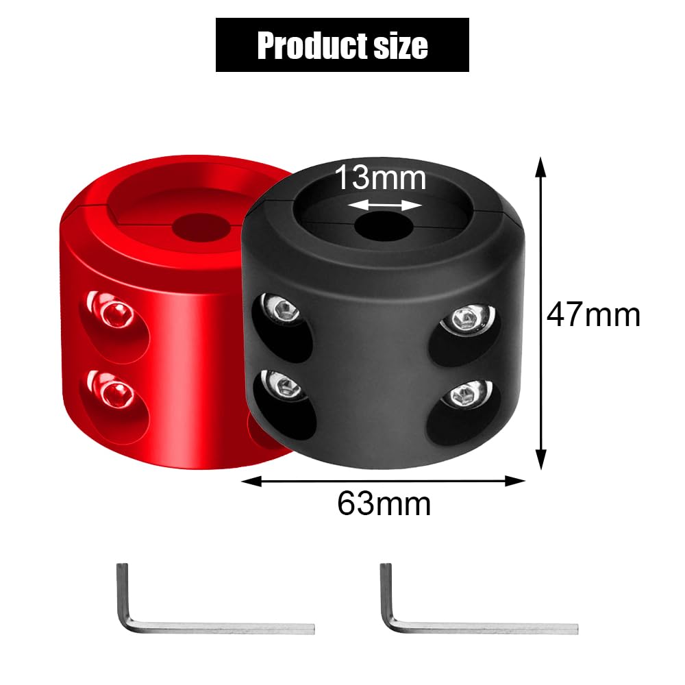 Udburd Tope de Gancho de cabrestante, 2pcs Cabrestante de Gancho de Cable Tapón Protector de Línea Resistente del Malacate tapón de Goma Apto para UTV ATV