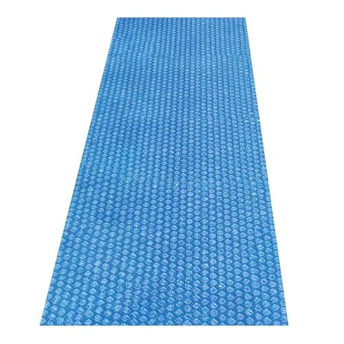 Manta solar para piscina | Película de burbujas para estanques | Manta de película aislante plegable para calentar el agua doméstica, uso diario al aire libre con borde de piscina, para So
