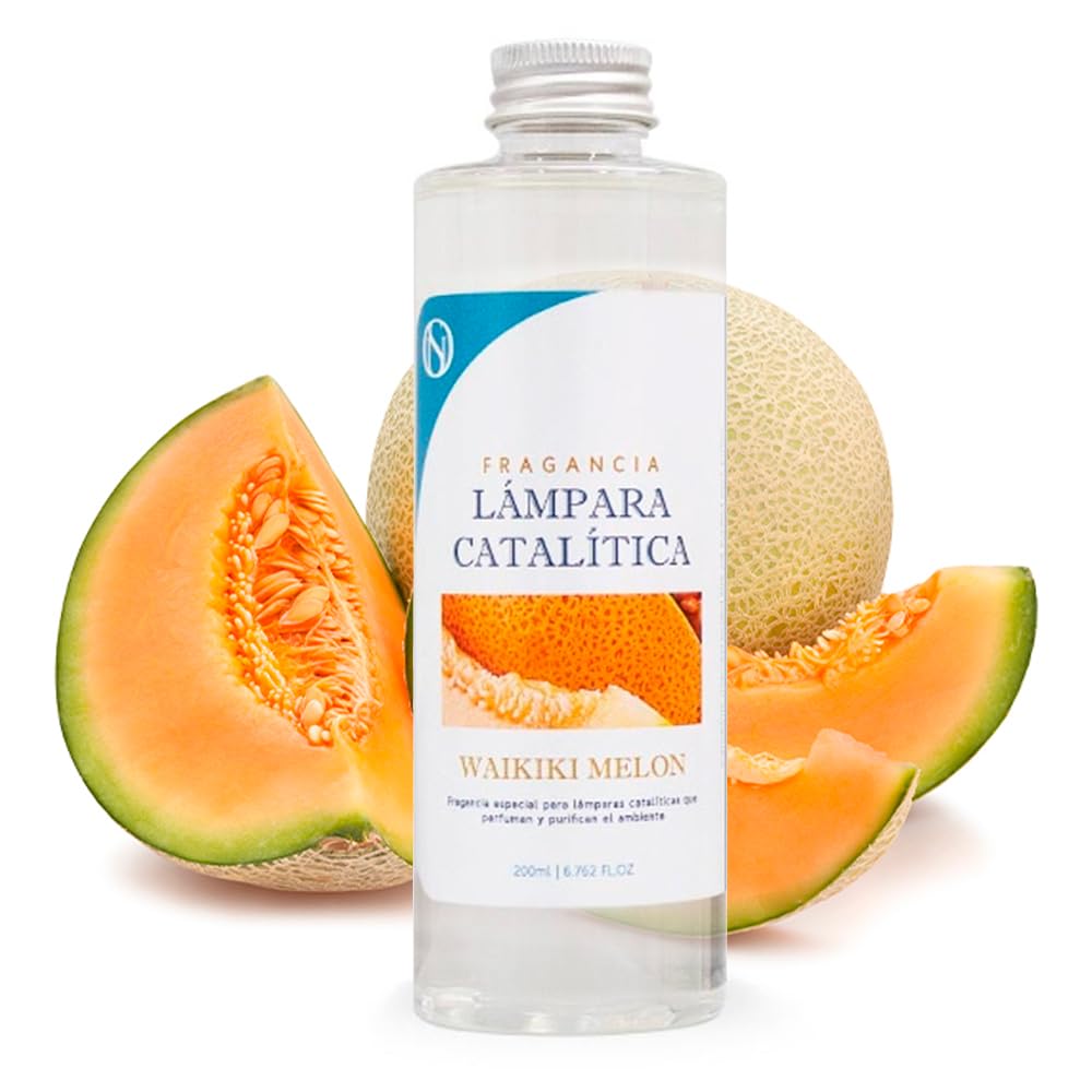 Pack Ahorro 2X Fragancias para Lámpara catalítica 200ml: Aroma Waikiki Melon. Disfruta de tu Aroma Favorito Durante más Tiempo.