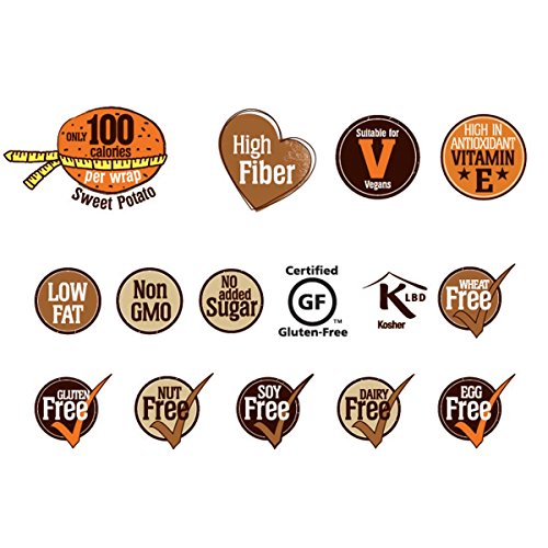 Bfree Gluten Free Wheat Free Wrap Tortillas Sweet Potato Vegan Dairy Free (Pack Of 2) #TOP3