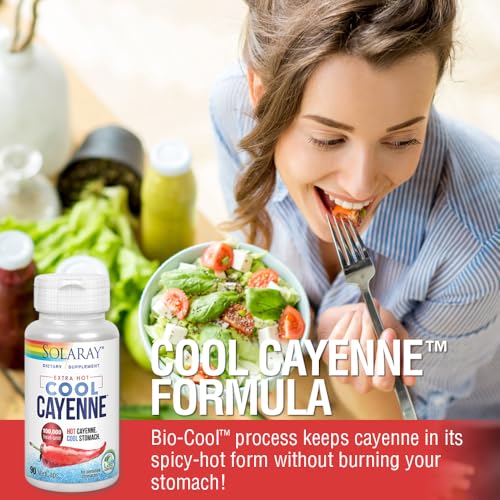 Solaray Extra Hot Cool Cayenne Capsules
