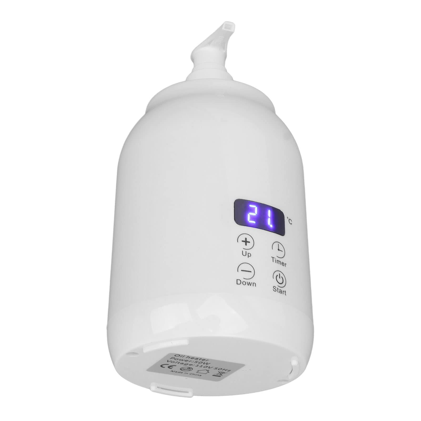 Réchauffeur d'Huile de Massage pour Massage Pro Spa Huile de Massage 4. Le Chauffe-huile Portable à Bouteille Unique Est de Petite Taille et Léger et Peut être Facilement