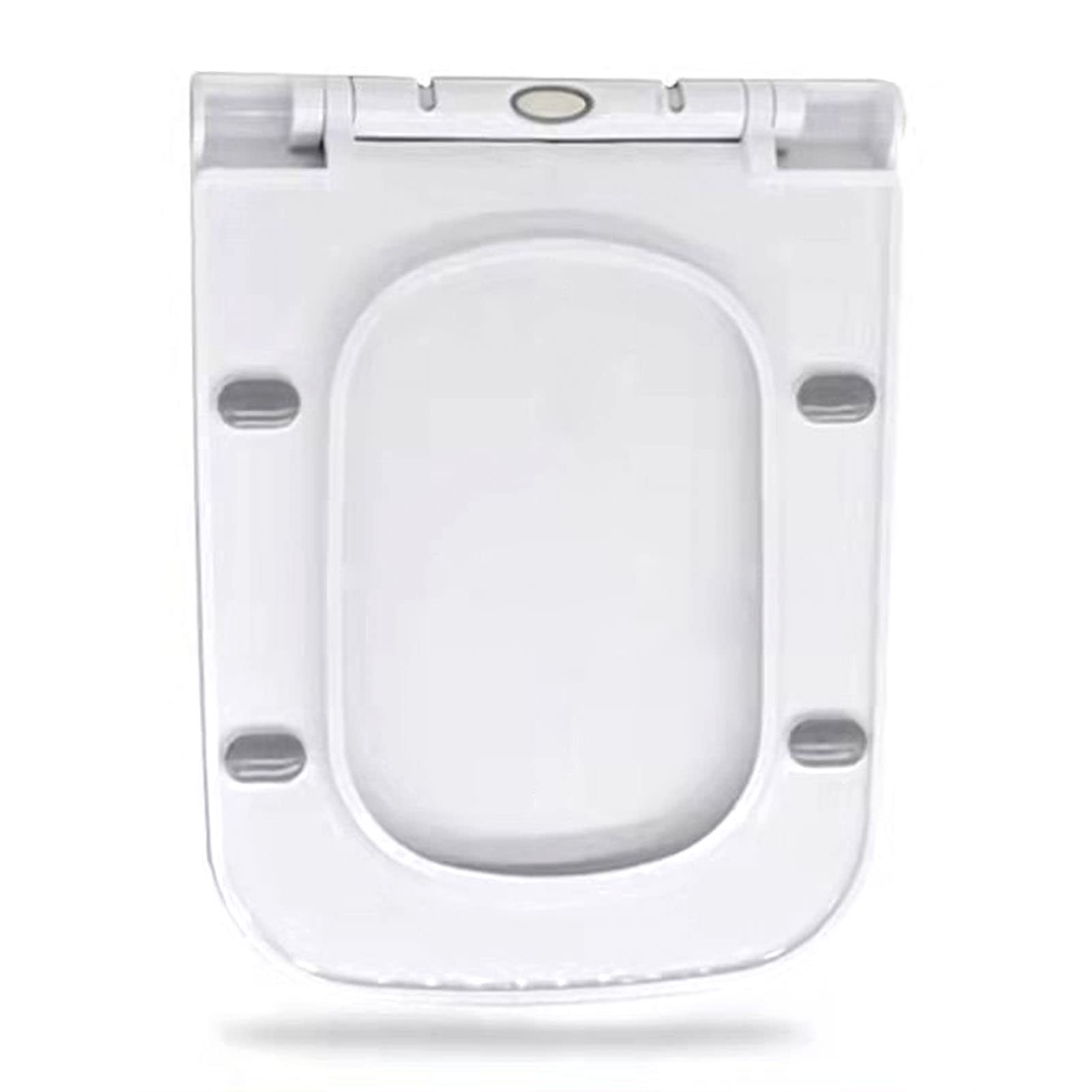 Dxpsxjl C Extended Toilet Seat, Slow Losing Never Loose, Easy Release Quick Release Easy Lean White, Adjustable, Lightweight, Durable, Portable, User-Friendly, Ompact, Elongated, One