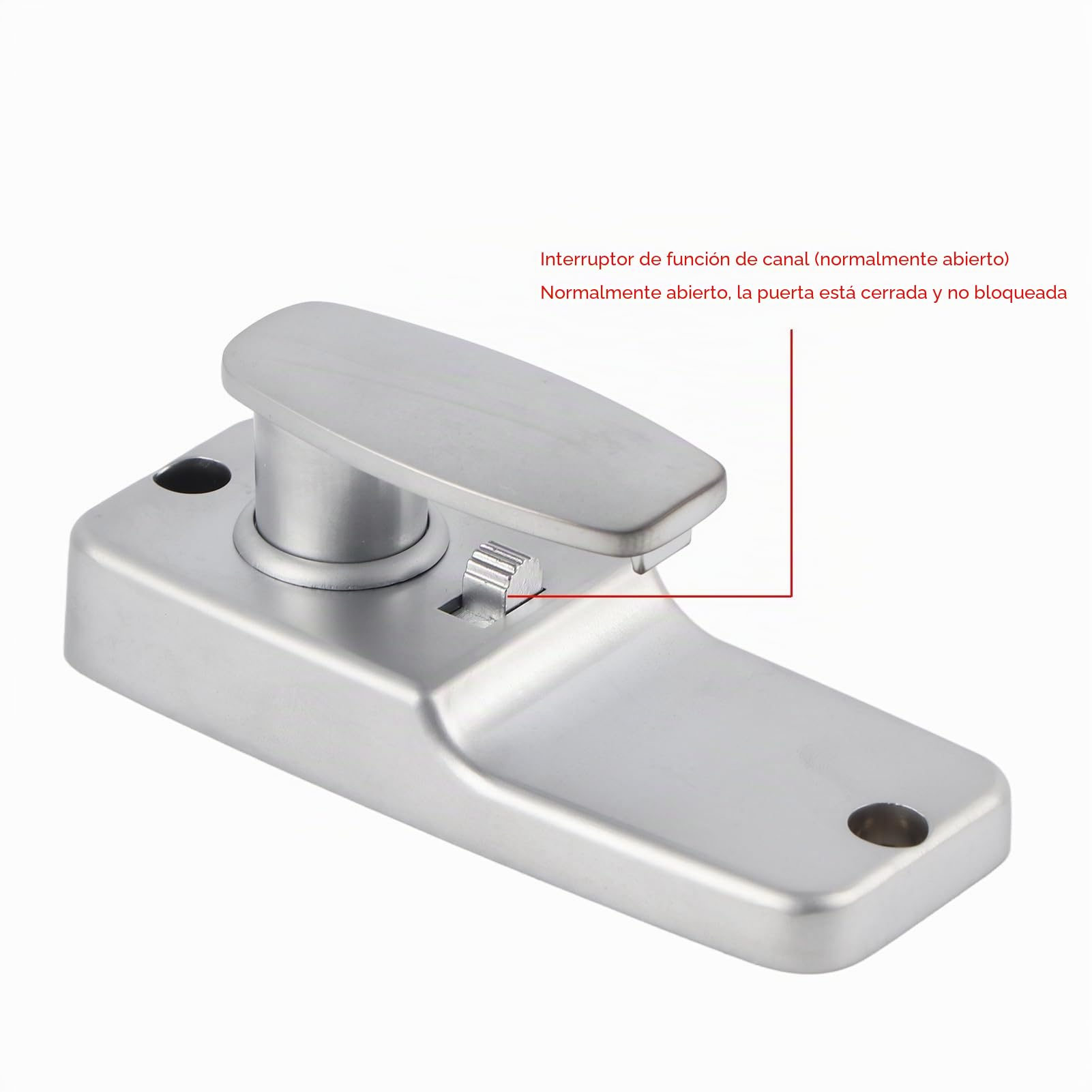 2-8 Bloqueo de código digital mecánico Sin llave Cerradura de la puerta de entrada Teclado Combinación Palanca Manija Puertas Cerradura digital para puerta con código de bloqueo de HomeSecure