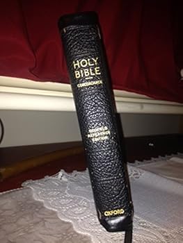 Leather Bound Scofield Reference Bible, 1917 edition, leather binding Book