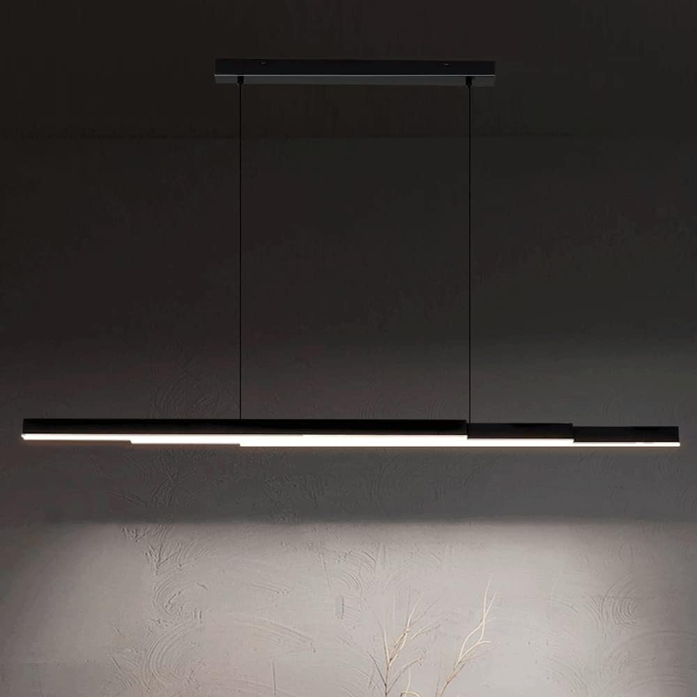 Lustre long pour restaurant et maison design épuré chic moderne