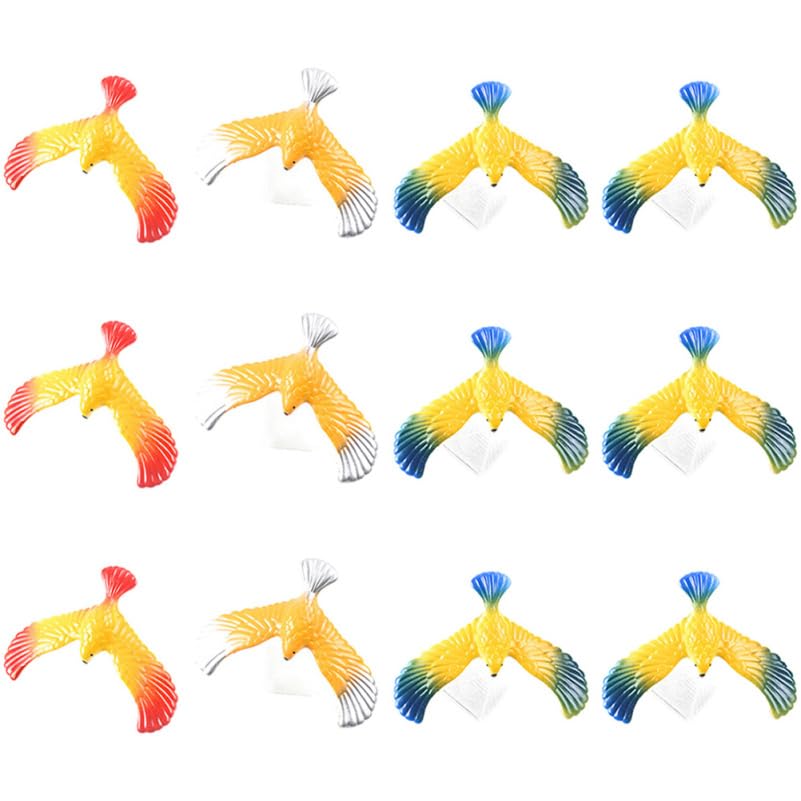 TOYANDONA 12pcs Balancing Eagle Toy Kids Educational s Plastic Playes Classic s Finger Balancing Balanced Bird Balance for Finger Balance Eagle Kids
