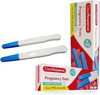 FIRST CHOICE KAYA Pack of 2 Pregnancy Tests, Early Response Home Testing Kit,Rapid Test, Early Family Planning, Quick Result & Easy Detection | Over 99% Accuracy - Discreet Packaging Sold by Kaya LTD