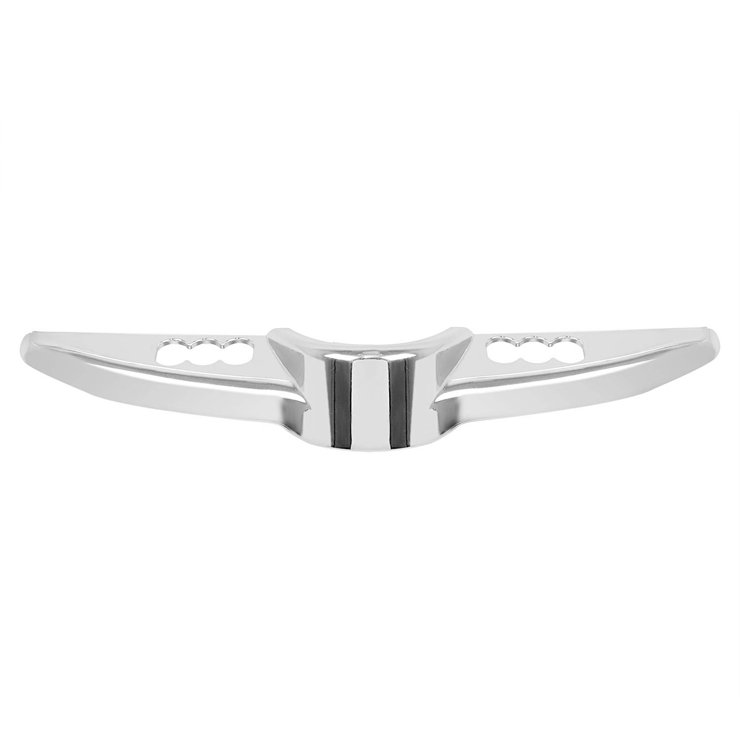 Panneau de commutateur de tableau de bord de moto chromé - Compatible avec Harley Touring Electra Glide Street Glide Tri Glide 2014-2020