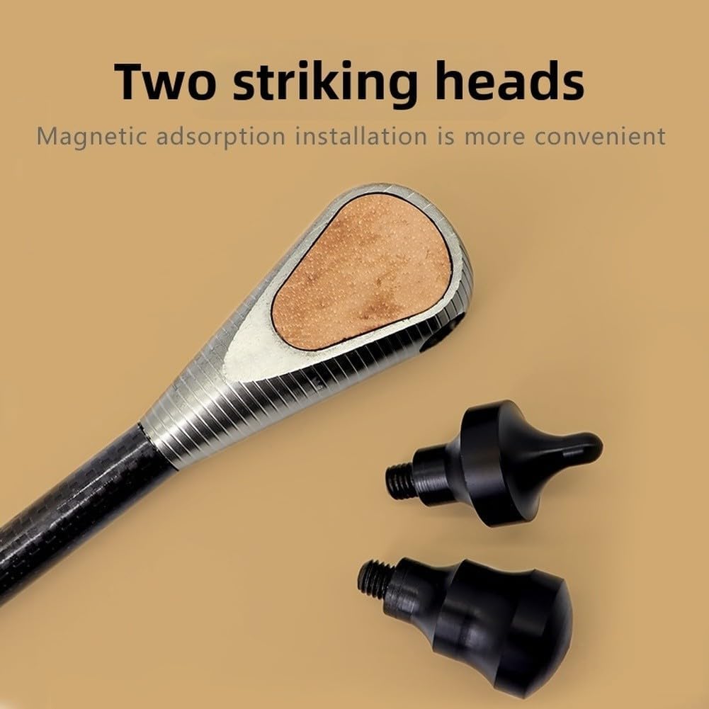 Marteau de carrosserie double action avec tête magnétique 47 cm