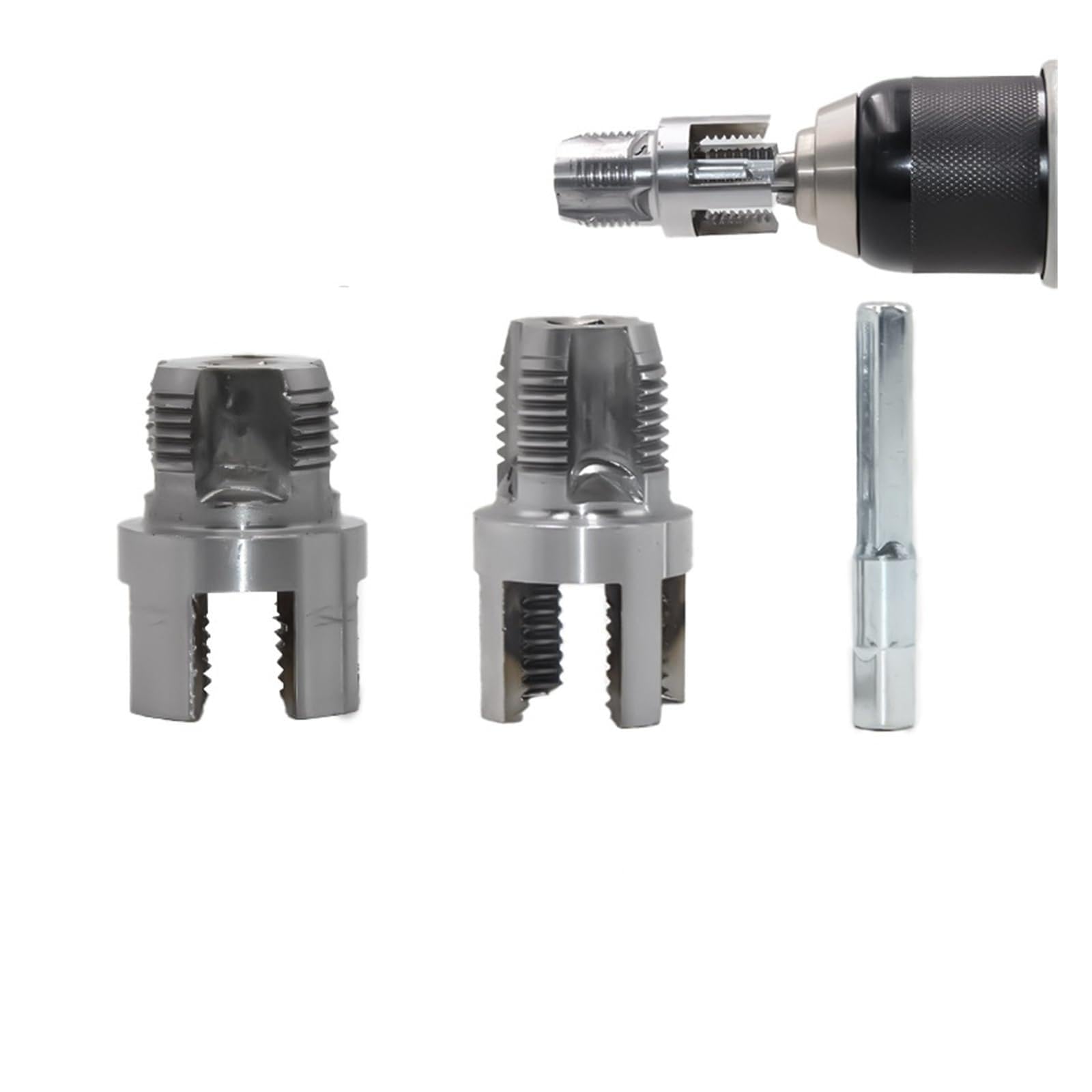 Pipe Threader Water Pipe Integrate Wire Opener 4/6 Universal Internal