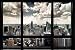 New York Window Poster Art Print