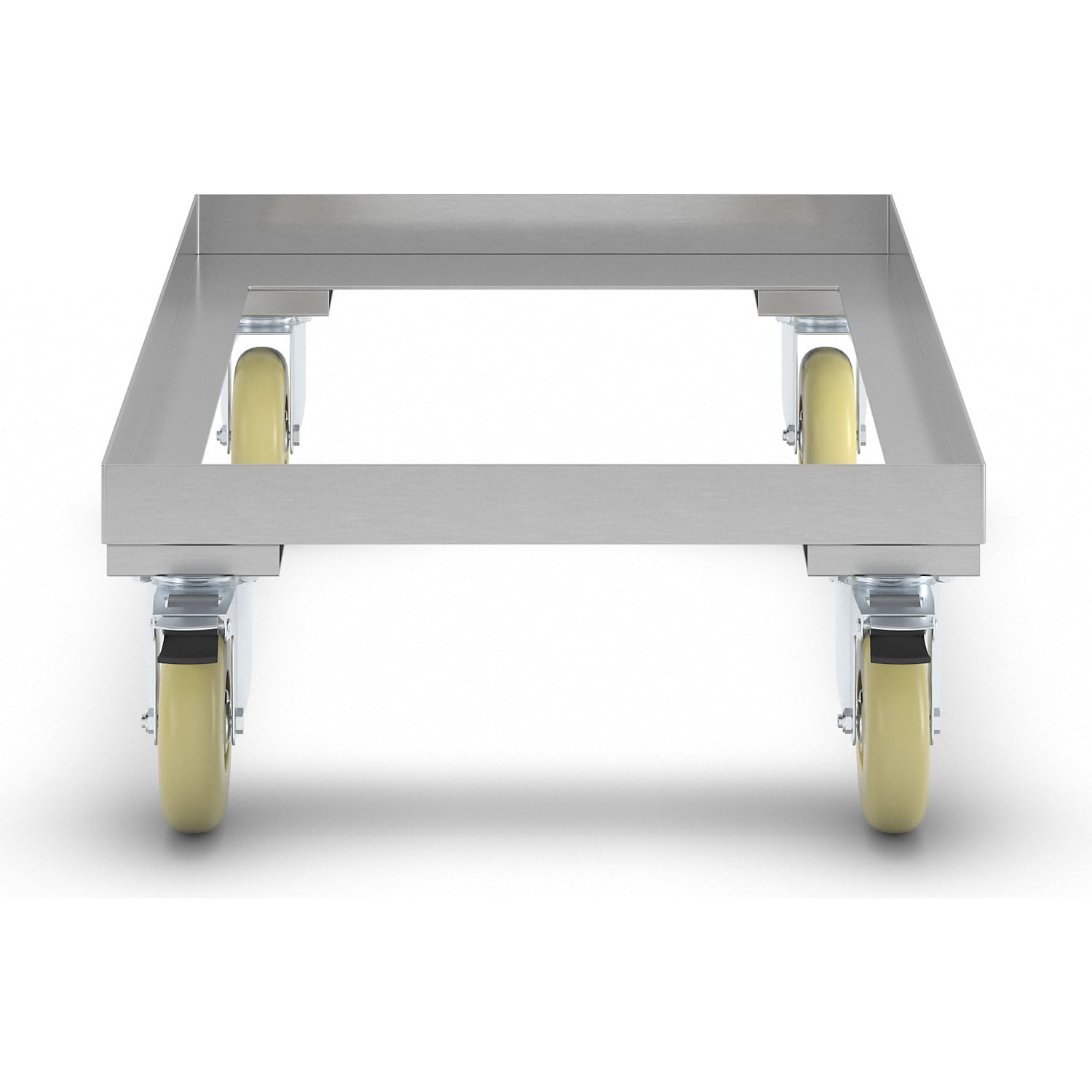 FRANKEL kaiserkraft | Plateau roulant en inox | force 250 kg | L x l 610 x 410 mm