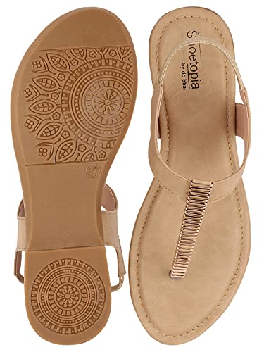 Image of Shoetopia womens Snd-200 2a Flat Sandal