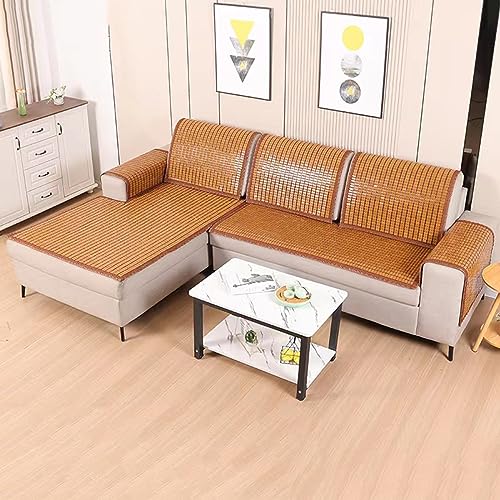 Estera refrescante de verano de bambú ecológica alfombrilla térmica transpirable 80x80 3