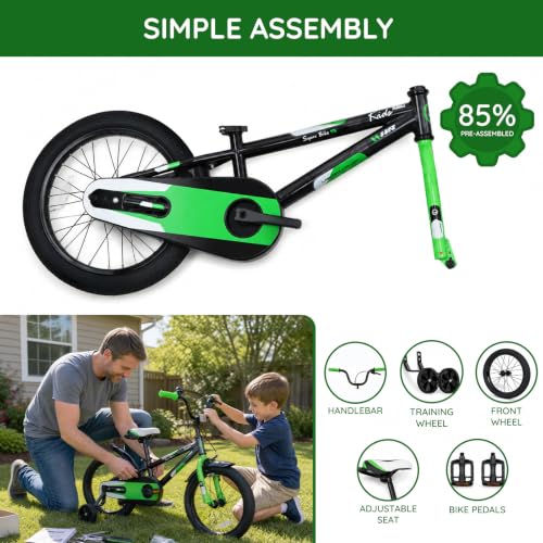 Yventix 16 Inch BMX Style Bike