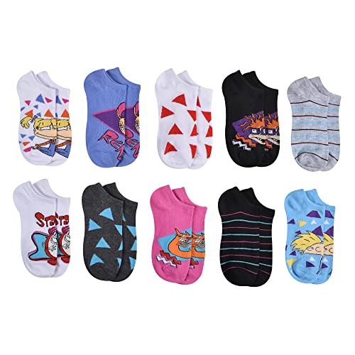Nickelodeon Women's Show Socks, 90's Rewind, 9-112