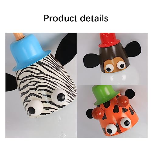 Plafonnier créatif chambre d'enfant en forme d'animaux colorés avec douille E27 - 6