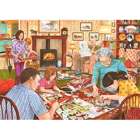 The House of Puzzles - Big 500 Piece Jigsaw Puzzle - Bits & Pieces Cover