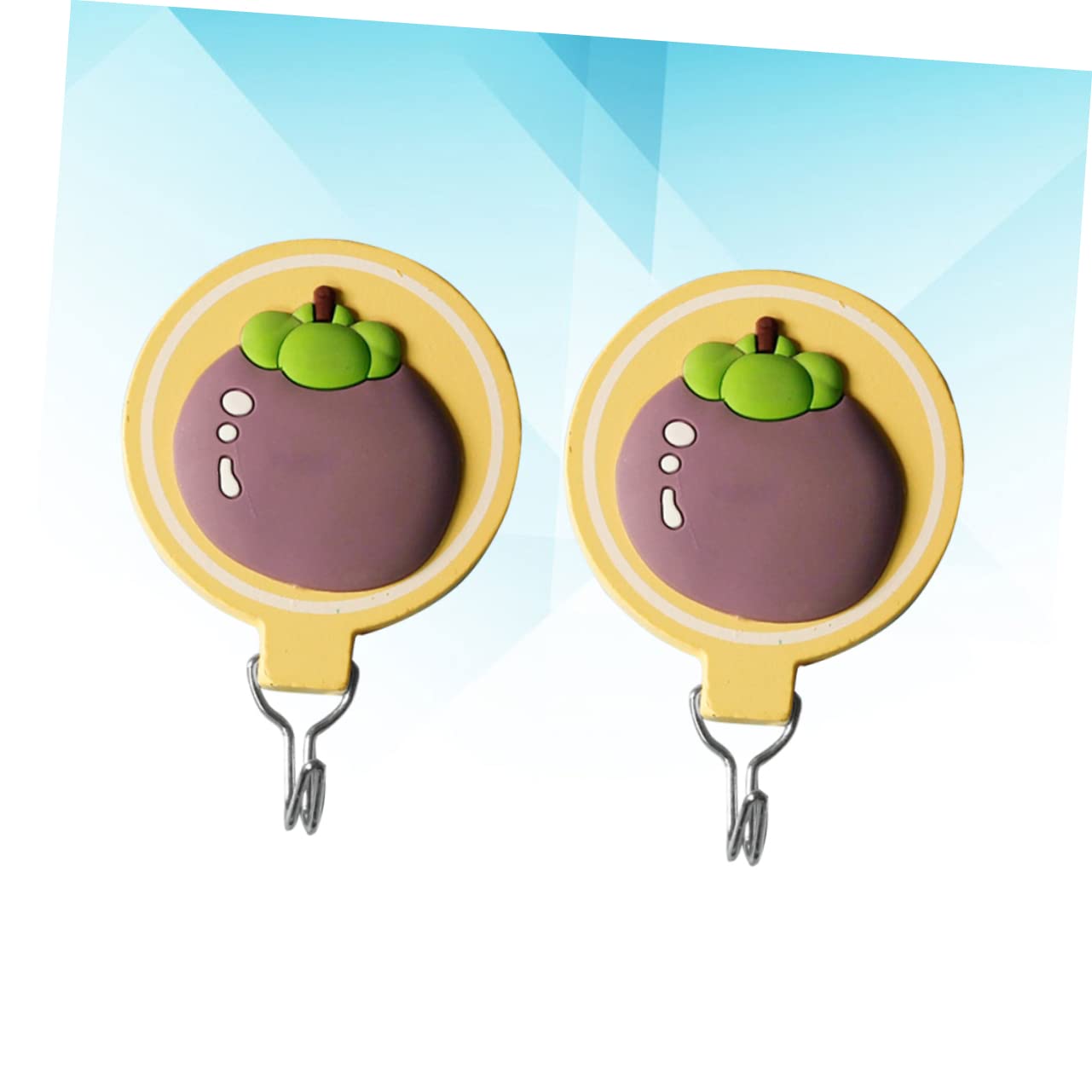VASDEV Ganchos para Colgar Ganchos de Clavija 2pcs Colgador de Pared Ganchos de Pared Adhesivos Ganchos Adhesivos creativos Gancho para Colgar en la Pared Ganchos Colgantes de Madera de f