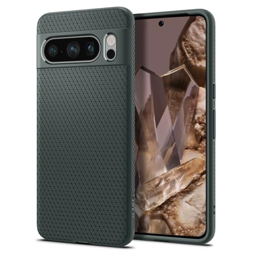 Spigen Liquid Air for Pixel 8 Pro Case, Abyss Green - image 1