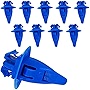 Mean Mug Auto 201525-661318A 10x Fender Flare Moulding Retainer Clip (Blue) Replaces OEM 90904-67036 for Toyota 4Runner, Highlander, Sequoia, Tacoma, Land Cruiser
