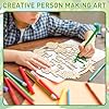Paintable Spring Ornaments 3 Sets, Wooden Hello Spring Ornaments to Paint, Unfinished Spring’s Flowers Wreaths Wood Crafts for Painting, Wood Cutouts DIY Ornament for Kids Adults Door Decor #4