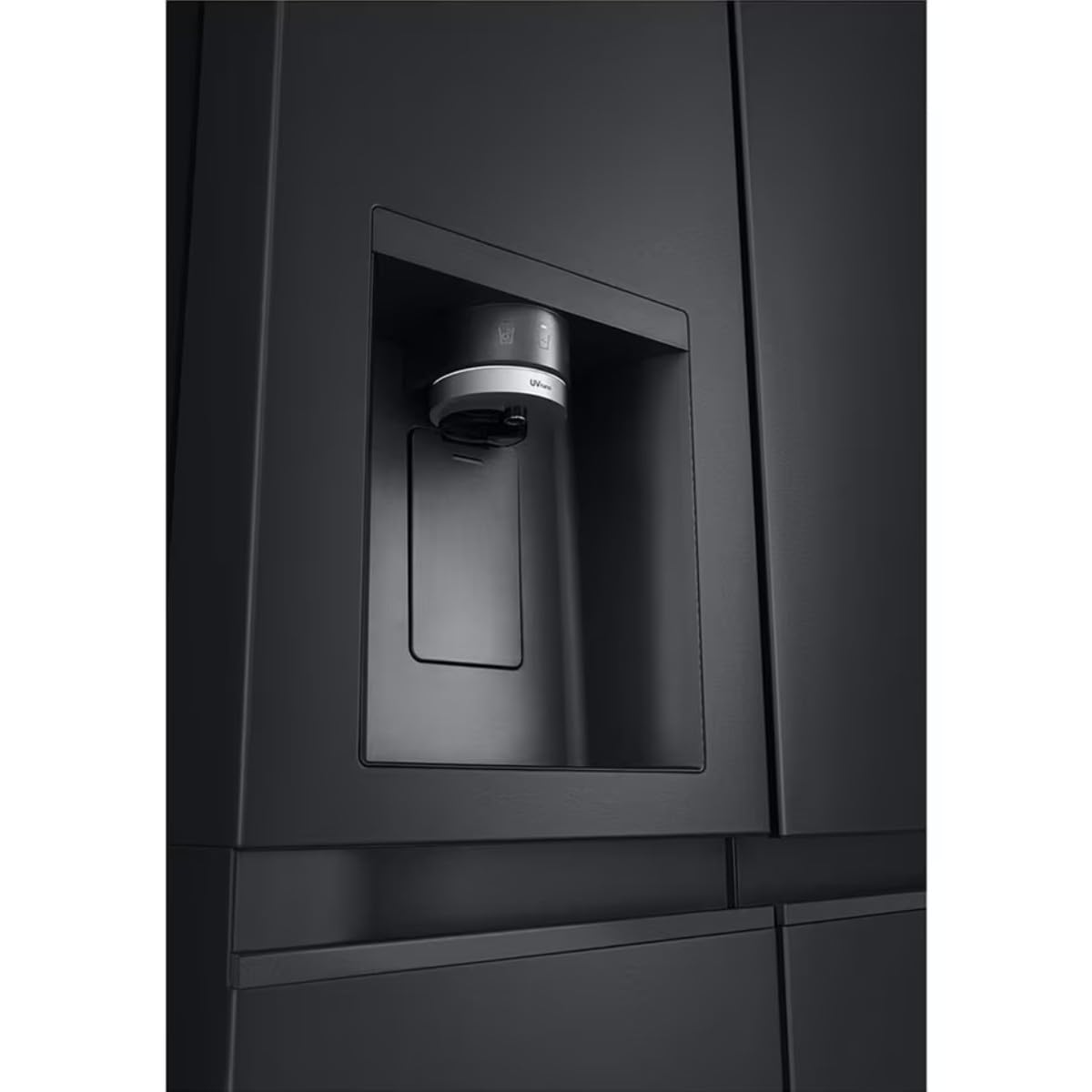 LG Frigorífico Americano 628L - Negro - GSLE91EVAC