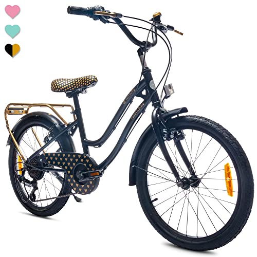 CHRISSON 20" Zoll City Bike KINDERRAD MÄDCHENFAHRRAD RELAXIA 1.0 1G
