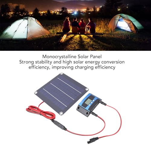 Panel solar impermeable de 20W para exteriores 6