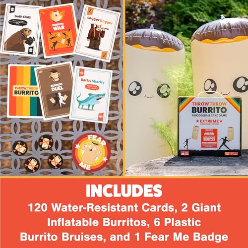 Image of Exploding Kittens Throw Throw Burrito Extreme, 2-6 Players, Age 7+