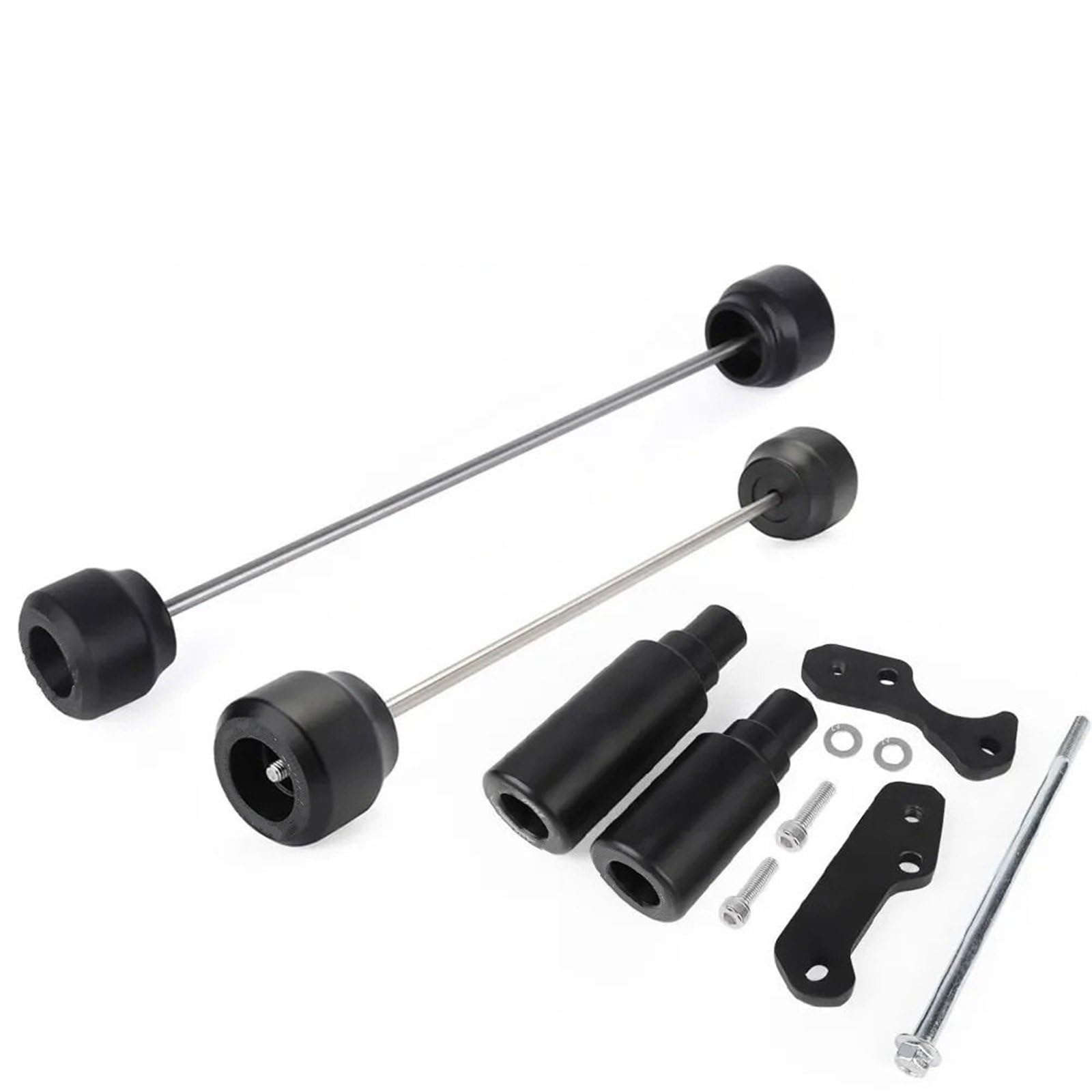 Suwaki ramy motocykla Pasuje Do Scrambler 400X Speed ​​400 2026 Szpule Wahacza Stojak Osłona Owiewki Przednie tylne koło oś widelca suwaki(Complete Set Slider)