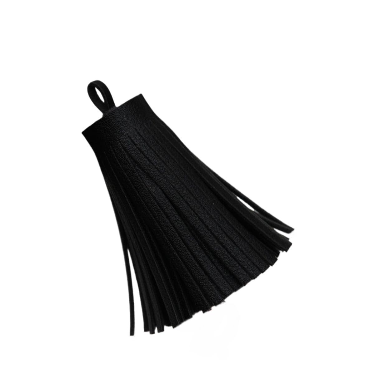 ROCKPOEM 12pcs Short Leather Tassels for Keychains and DIY Jewelry Making, Elegant Tassel Charms for Crafts and Bookmarks, Fat Leather Tassel Findings for Souvenir Accessories