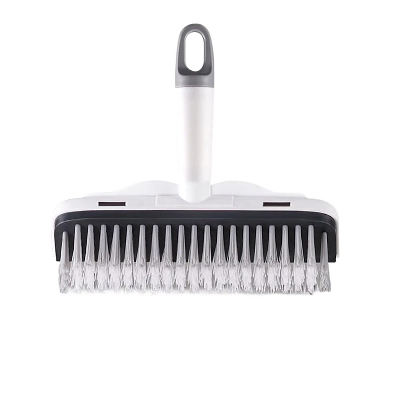 Garden Broom Outdoor Long-Handle Bathroom Floor & Tile Cleaning Brush – Stiff Bristles for Scraping and Scrubbing(Short 21cm)