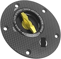 Vista 7 de Accesorios de fibra de carbono para motocicleta, de liberación rápida, para tanque de combustible, cubierta de tapa de aceite de gas compatible