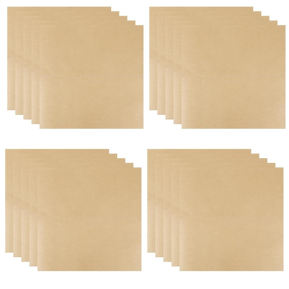 CTRLZS 100Pcs Pour over Coffee Filter,Natural Square Disposable Coffee Filter Paper for Pour over Coffee Maker Drippers Easy Install Easy to Use