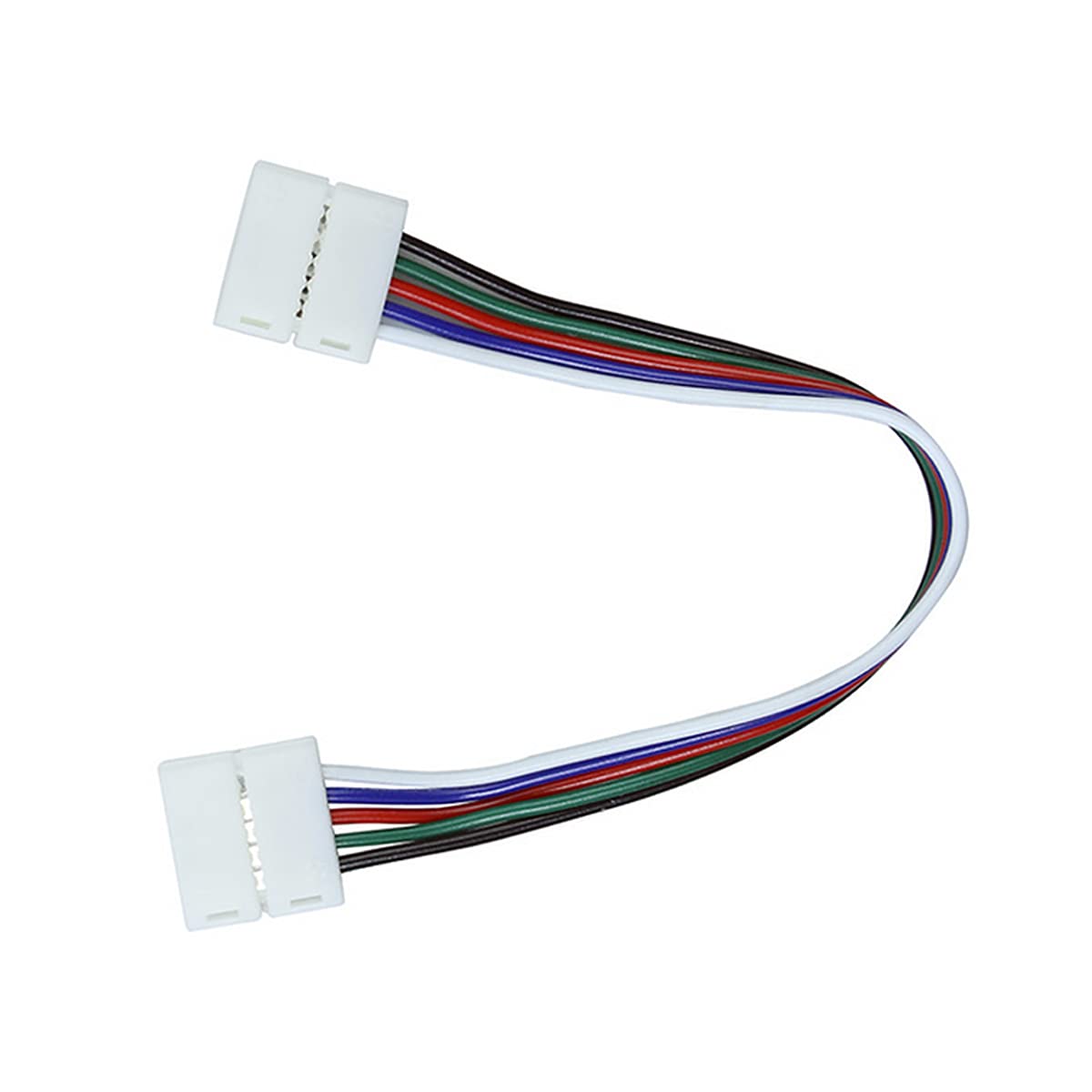 G.w.s 12Mm Wire G.w.s® Pack Of 5, 5 Pinwire Connectors For 12Mm Wide 5050 Led Rgbw Led Strip Lights