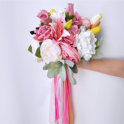 25 Rolls 625 Yards 25 Rainbow Colors Fabric Ribbons Bulk Silk Satin Ribbon Glitter Metallic Ribbon Rolls In 2/5" Wide 25 Yard/Roll Embellish Ribbons For Bows Crafts Gifts Wrapping Sewing Party Wedding #TOP4