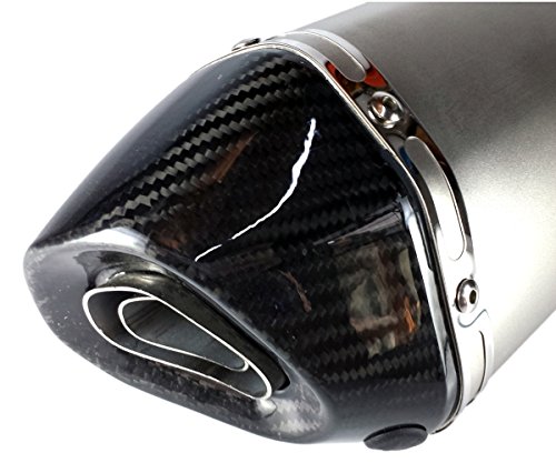 Amazon | 汎用51mm GPヘックスサイレンサー マフラー スリップオン