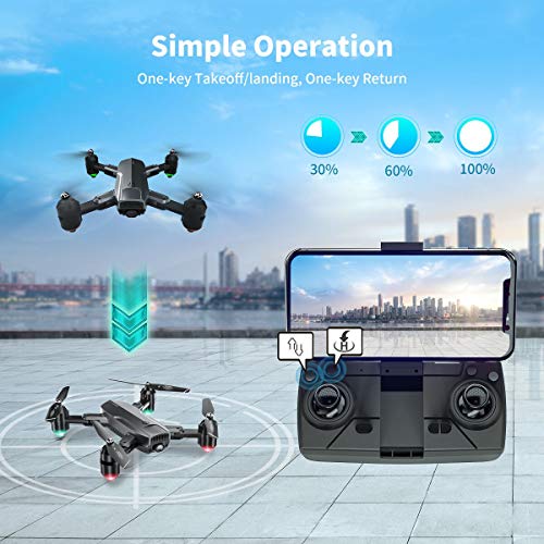 Dragon Touch Df01 Foldable Drone With Camera For Wikdrone