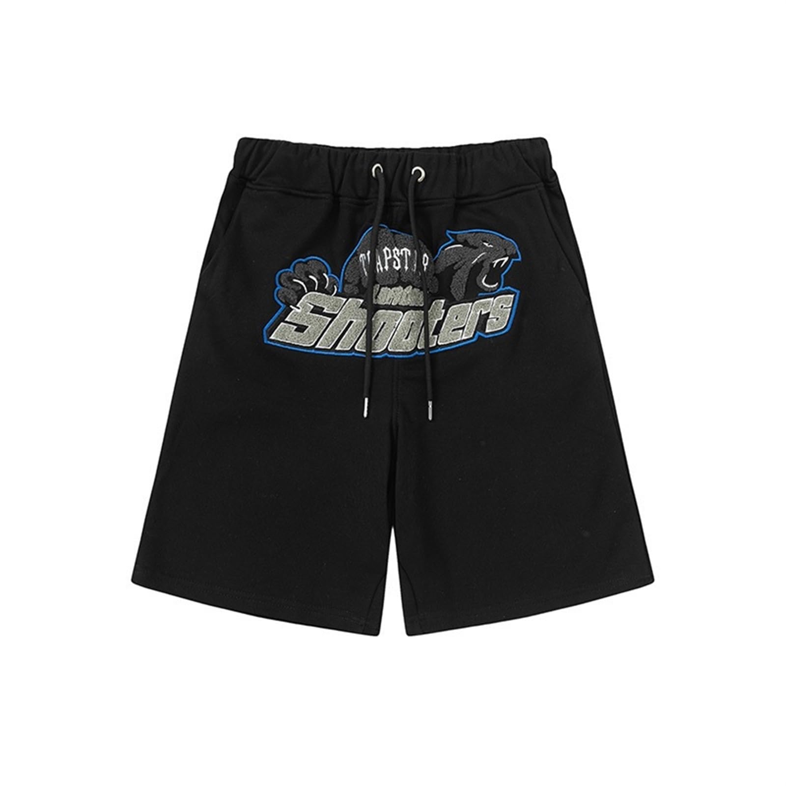 PEIXE Chándales Tigre De Calicó Verano Para Hombre,Trapstar Impresión Camiseta Corta De Verano Con Bordado Pantalones Cortos, Trapstar Mujer Algodón De Manga Corta,Unisex De Verano