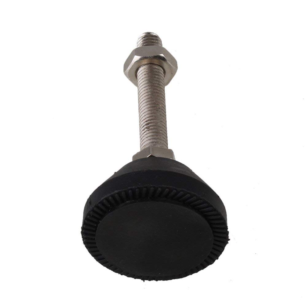 AVIMYA Piedini di livellamento for mobili regolabili 4 pezzi Pad dia 40mm Giunto universale M10 filettato for mobili con prese filettate