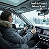 Snow Angel Car Air Freshener for Women | Perfume-Inspired Diffuser | Long-Lasting Vanilla Musk & Winter Floral Scent | Perfect for Seasonal Daily Drives | Luxury Car Fragrance Oil by NIX LONDON UK #1